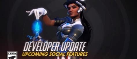 Overwatch Update Two New Social Features To Come Along With