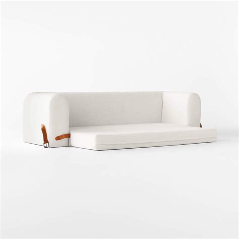 alesso modern white performance fabric sleeper sofa reviews cb2 sleeper sofa sofa sofa