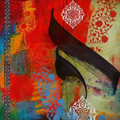 Arabic Motif 13 Painting By Corporate Art Task Force