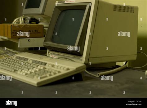 Old Computer Stock Photo Alamy