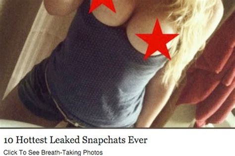 Facebook In New Snapchat Scam Warning Daily Star