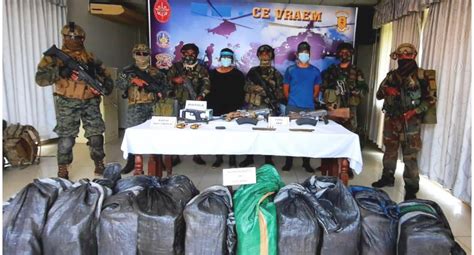 Fuerzas Armadas Y Pnp Incautan 400 Kilos De Droga Durante Intervención