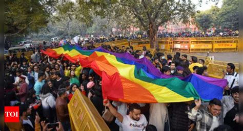 Thousands Join Post Pandemic Pride Parade In Delhi Delhi News Times