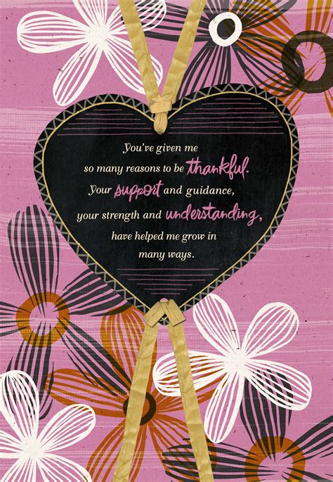 Heart And Flowers Mothers Day Card Greeting Cards Hallmark