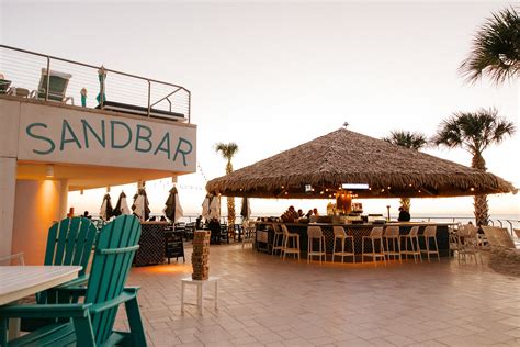 Sand Bar Waterfront Tiki Bar Clearwater Beach Opal Sands Resort