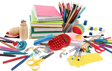 Download Accessories - School Supplies PNG Image with No Background ...