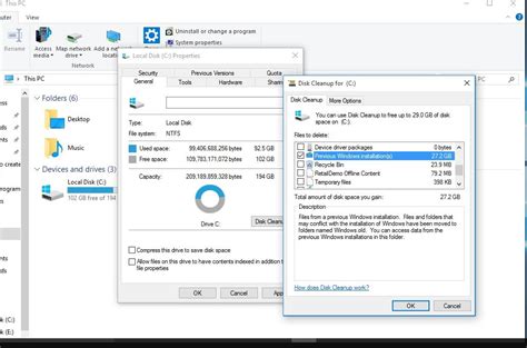 How To Delete The Windowsold Folder On Windows 10