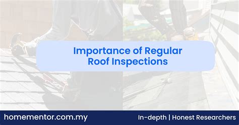 Importance Of Regular Roof Inspections Home Mentor