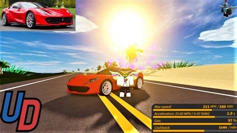 Shmee150 638.556 views7 months ago. Review of the *NEW* Ferrari 812 Superfast in Ultimate Driving Roblox - YouTube