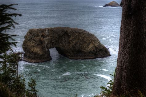 Arch Rock In Oregon Free Stock Photo Public Domain Pictures