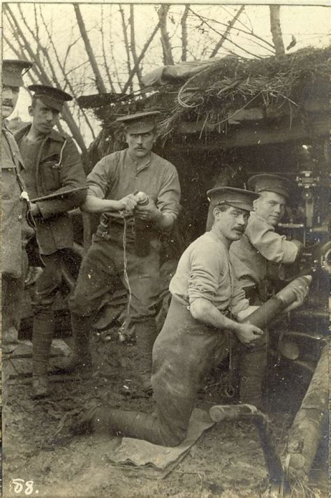 British 18 Pounder Gun In Concealed Shelte Historylinks Archive