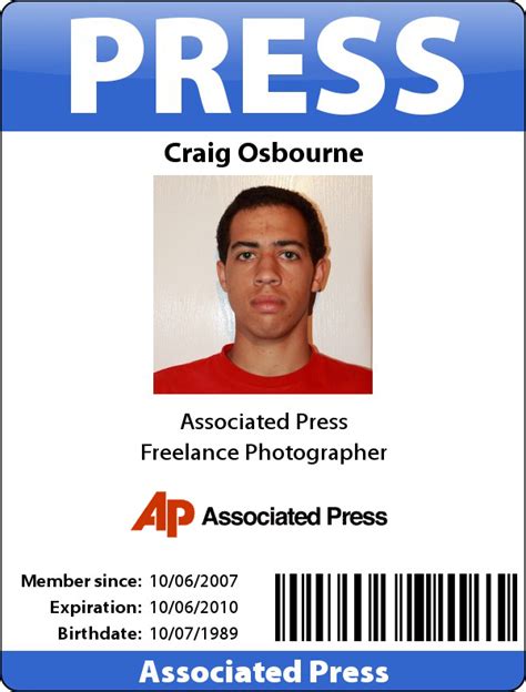 My Ap Press Card A Photo On Flickriver