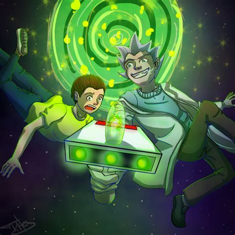 Rick And Morty Time Vortex Fanart By Titasasa On