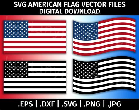 Free American Flag Svg Files 305 Svg Cut File