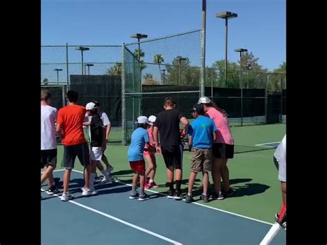 Tennis classes near me involves running, sprint at times, stretch for the ball, power and elegance. Friday's | junior tennis lessons | Paseo Racquet Center