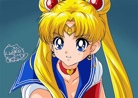Луна в матроске / 美少女戦士セーラームーン. 【画像】セーラームーンを自分の絵柄で描くタグがTwitterで流行 ...