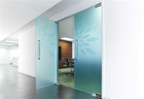 Frosted Glass Doors And Glass Door Partitions Applied Workplace Ltd