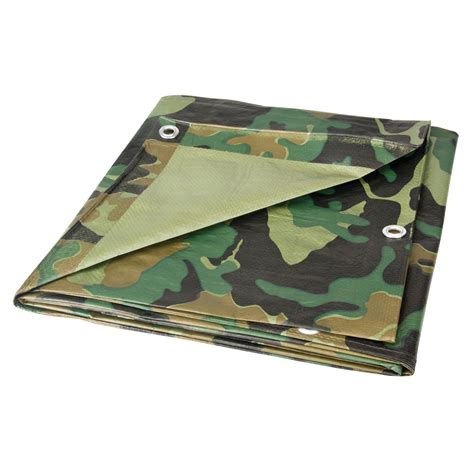 Tarpaulin Heavy Duty Camouflage 8 X 6 6 Mils Kleton