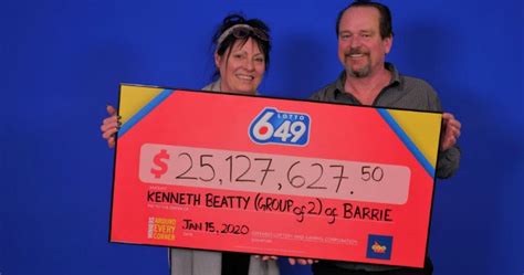 ‘a New Chapter Barrie Couple Win 25m Lotto 649 Prize Globalnewsca