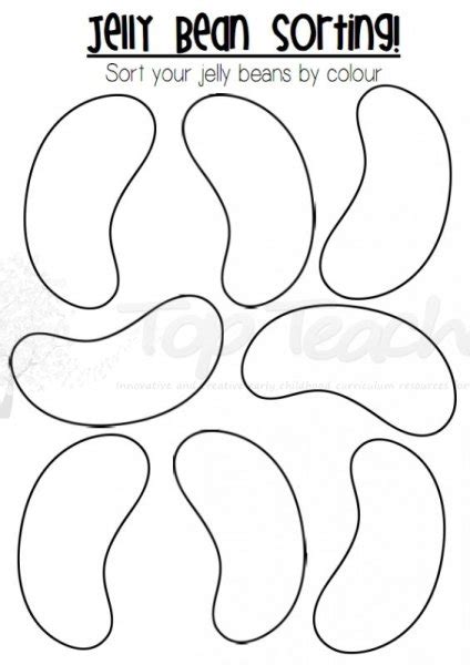 Jelly Bean Jar Coloring Page Coloring Pages