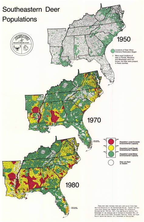 Whitetail Deer Density Map