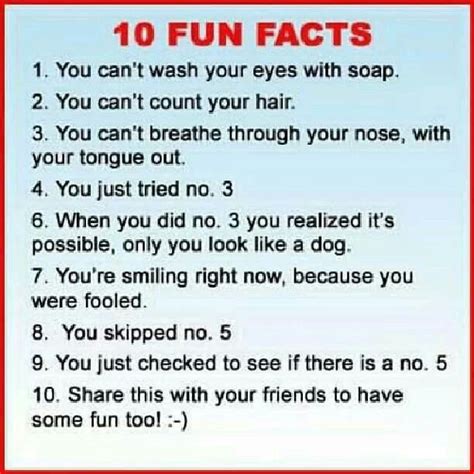 Did You Know Funny Facts Jokes And Riddles Funny P