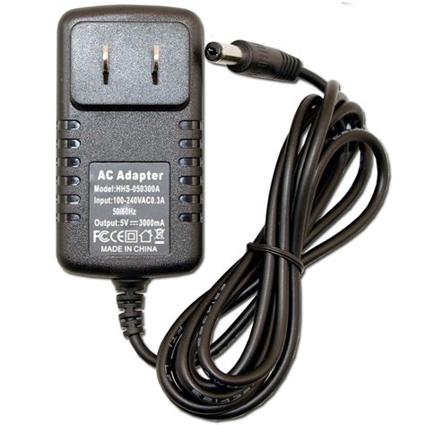 Buy Ac Converter Adapter Dc 5v 3a Power Supply Charger 5 5mm X 2 1mm Us 3000ma Online At Lowest