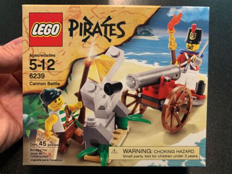 Lego Pirates 6239 Cannon Battle New Retired Ebay