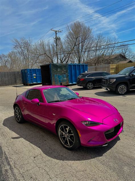 Mazda Miata Pink Wrap Dps Automotive Group