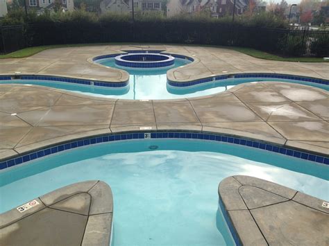 Finished Construction Pool Resurfacing Scmg Swim Club Management Group