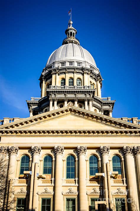 Illinois State Capitol in Springfield Photograph by Paul Velgos