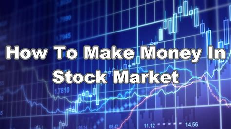Some of these might run you afoul of the law, so come prepared! How To Make Money In Stock Market - YouTube
