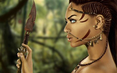 Black Amazon Warrior
