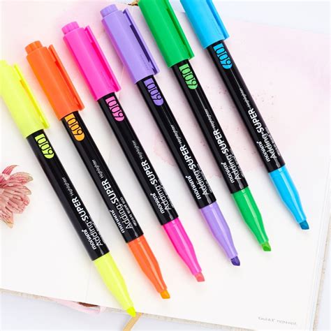 Buy Super Pastel Color Highlighter Pen Set Quick