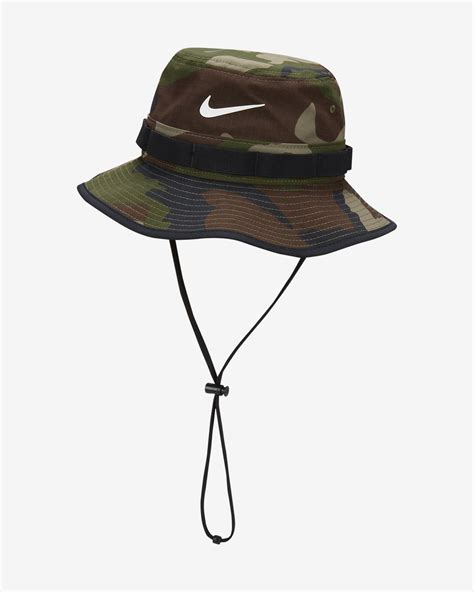 Nike Dri Fit Apex Camo Print Bucket Hat Nike Il