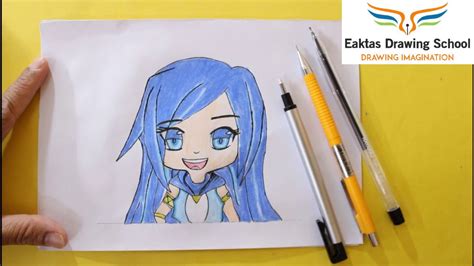 How To Draw Itsfunneh Youtuber Youtube