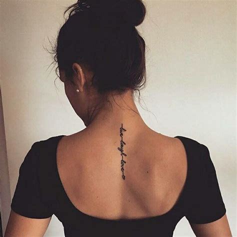 Spine Tattoos For Women