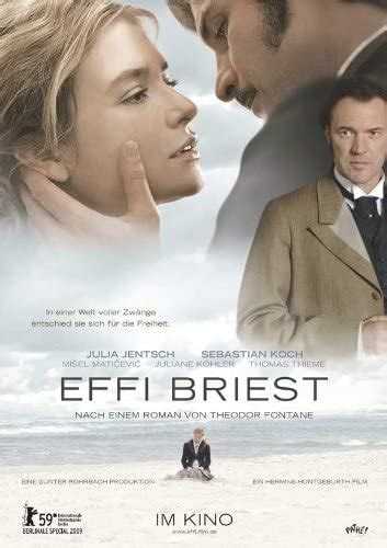 Effi Briest Poster Movie German 11x17 Julia Jentsch Sebastian Koch Juliane K÷