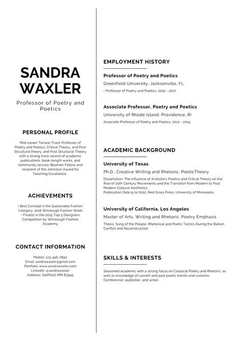 Choose your professional cv template and get started! CV Templates - Resume Builder with examples and templates