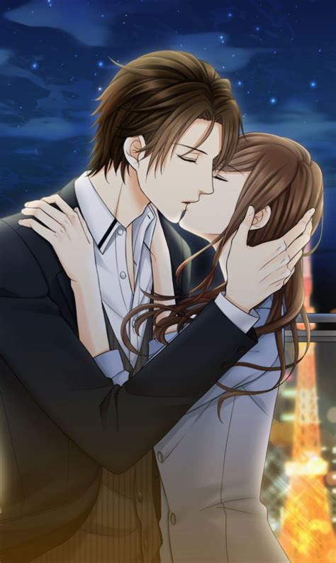 Every Happy Story Ends With A Kiss Anime Couple Kiss Anime Kiss Sad