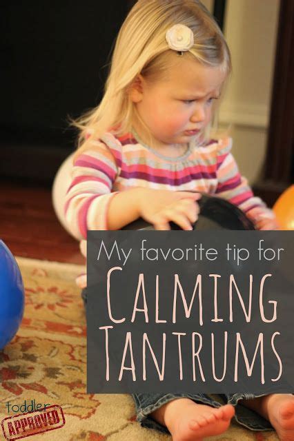 My Favorite Tip For Calming Tantrums Toddler Approved Tantrums