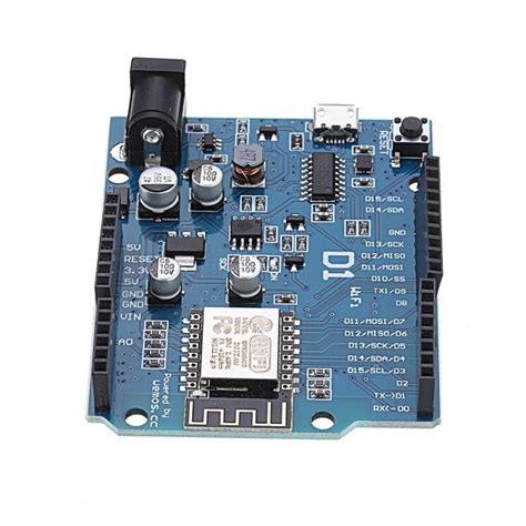 D1 Wifi ESP8266 (ESP12F-4MB Flash) Arduino Uno R3 format (3.3V logic)
