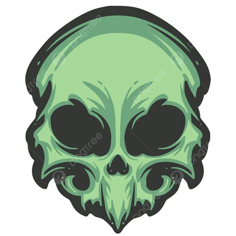 Skull Art Illustration Design Vector Skull Art Alien Skulls Skull