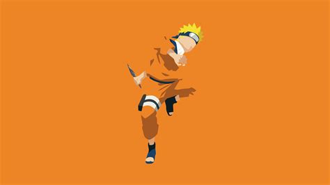 Naruto Uzumaki Minimalist Anime Wallpaper 4k Hd Id3619