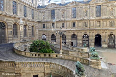 A Peek Inside The Louvre Palace Palais Du Louvre World In Paris