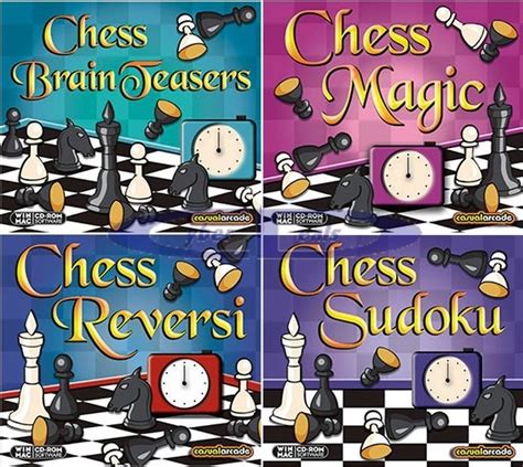 Chess Puzzles Software Games Mac Os X Macintosh Pc Windows Sealed New