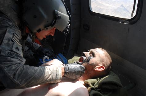Medical Professionals In Afghanistan Strive To Treated Wounded Within