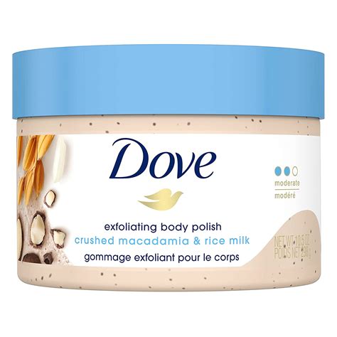 Buy Dove Exfoliating Body Polish Body Scrub Deeply Nourishing Crushed