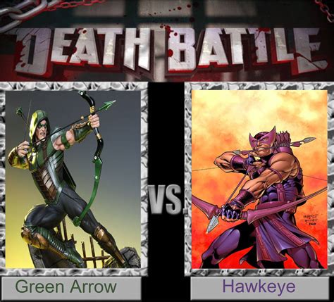 Death Battle Green Arrow Vs Hawkeye By Perro2017 On Deviantart