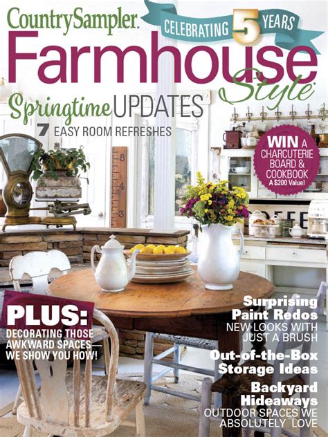 Country Sampler Farmhouse Style Spring 2023 Download Pdf Magazines